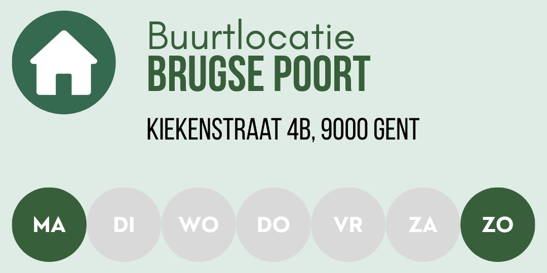 Gentse Spruiten: Buurtlocatie Brugse Poort