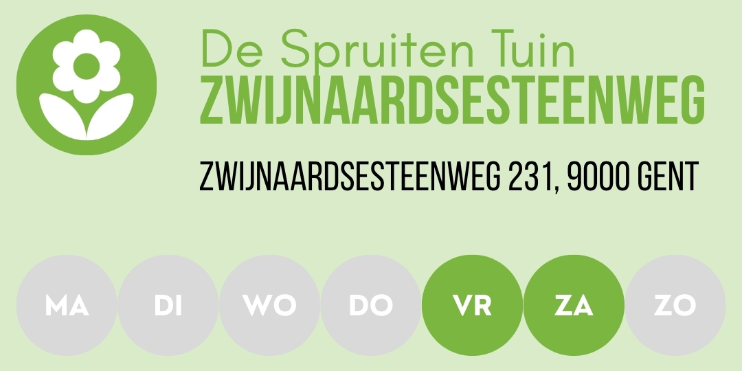 Zwijnaardsesteenweg De Spruiten Tuin